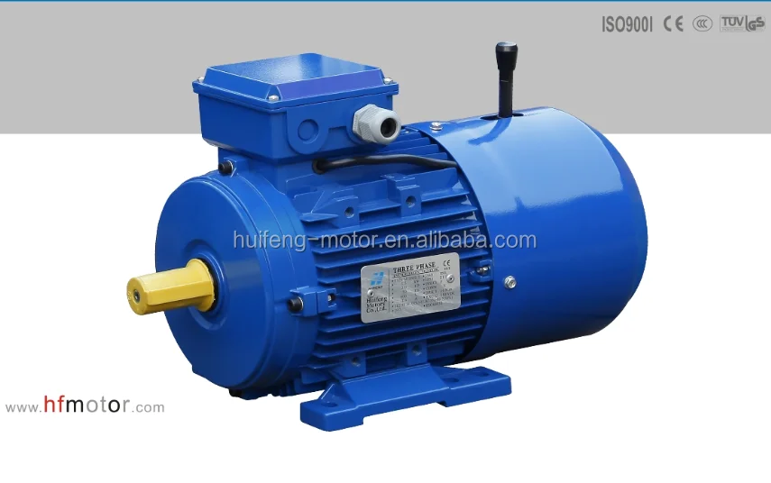 Huifeng Aluminium brake motor three phase induction motor With CE certificate