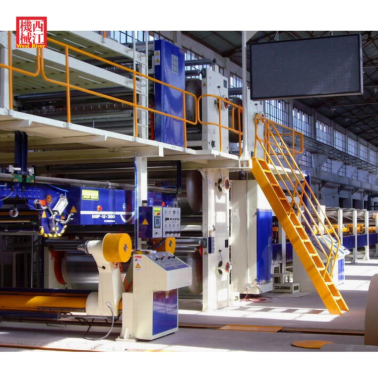 
Corrugated Cardboard Production Line Fast Change Inner Vacuum Single Facer 