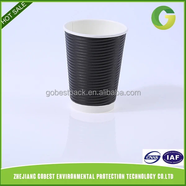 High Quality Hot Sale Disposable Custom Printed Ripple Wall Paper Cups Manufacturer In Uae