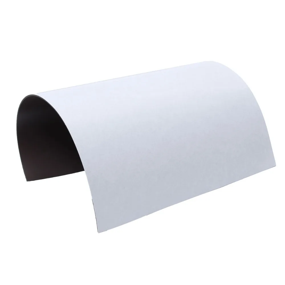 A4 flexible rubber self adhesive magnetic magnet sheet