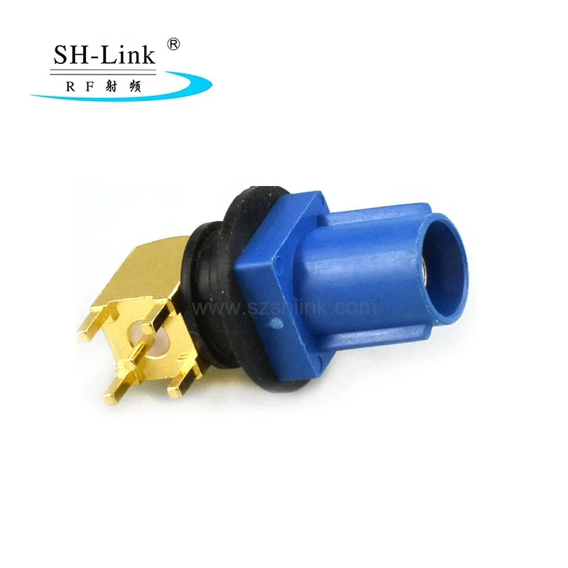 FAKRA C type male Blue for GPS waterproof connector