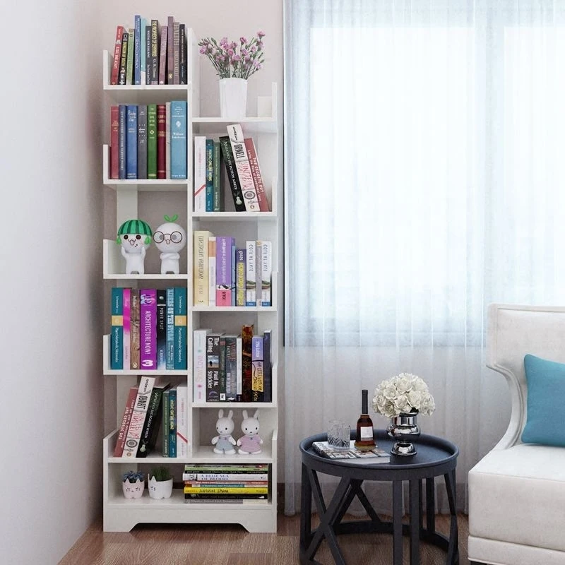 simple modern wooden bookshelf for home furniture