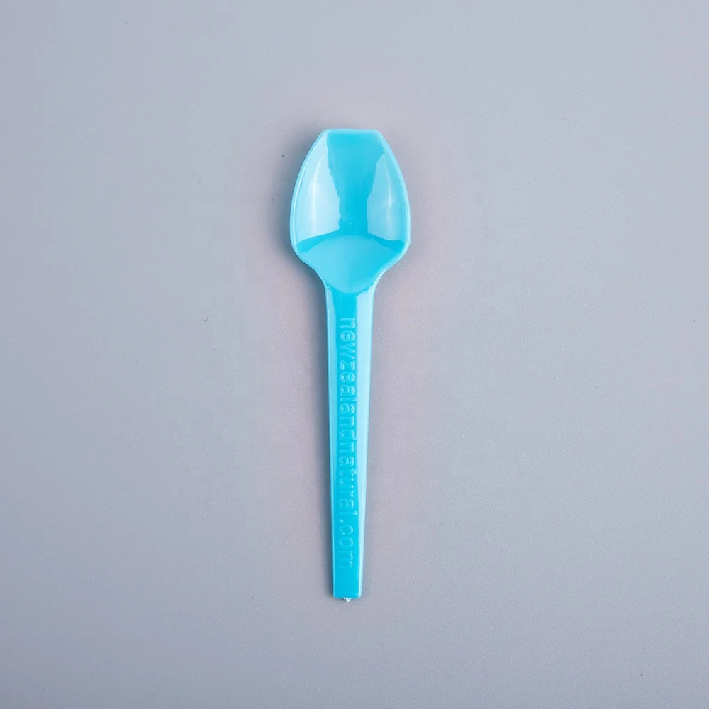customize mini pp disposable small  tasting sampling spoon  yogurt dessert jelly plastic ice cream spoons