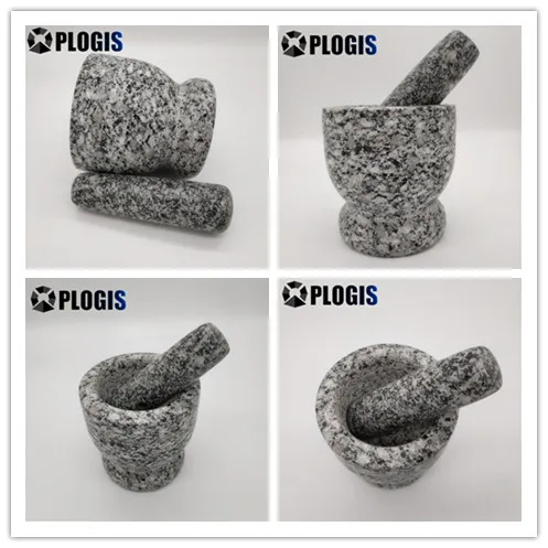 
Wholesale and Retail Granite Stone Mortar and pestle Set for Kitchen 