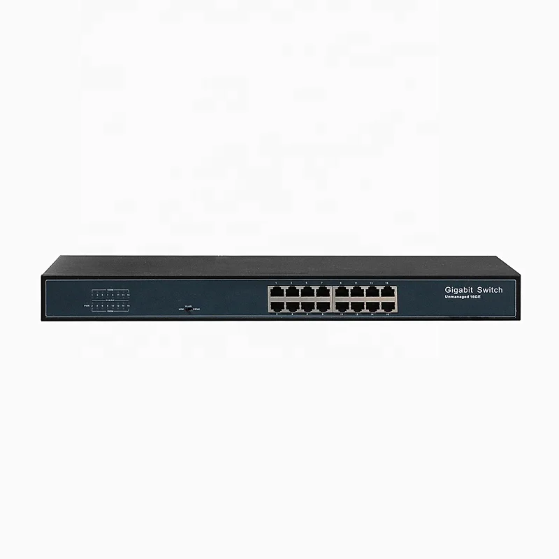 16 портов 10/100/1000M Gigabit OEM Ethernet сетевой коммутатор (SW16G)