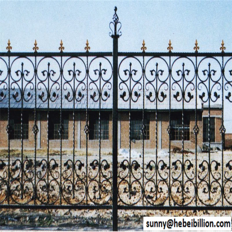 Decorative iron fence iron gate fence railings staircase part