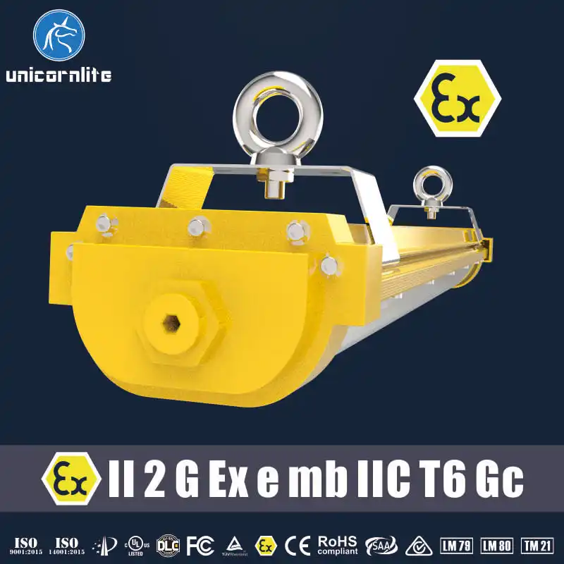 Mining Lighting EX certificates Led Explosion Proof Luminaire Flame Proof with battery pack