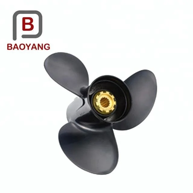 Bronze Outboard Ship 3 Blade Stainless Steel Boat Marine Propeller