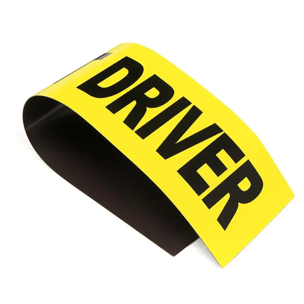 Cheap 3 Packs Student Driver Reflective Vinyl Magnetic Sticker Decal For Car