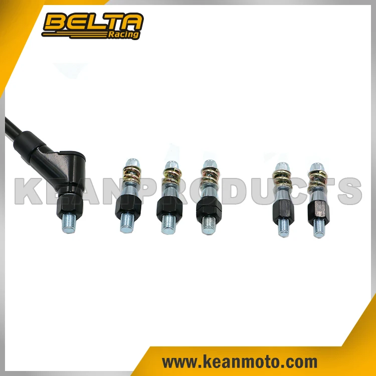 
Black Rear Mirrors Back Mirrors In PP & Steel Rod With E-Mark Certification For MT-07 / MT-09 KMT-107 