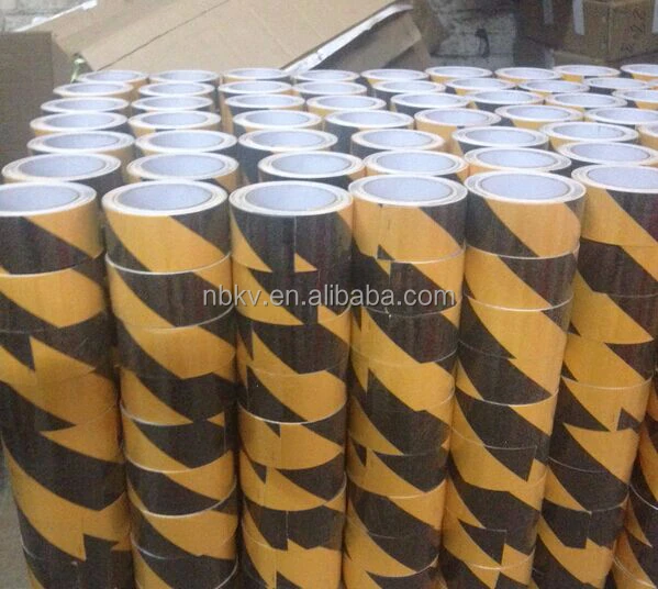 Self Adhesive Non Skid Tape Black&Yellow Waterproof Anti slip Safty Tape