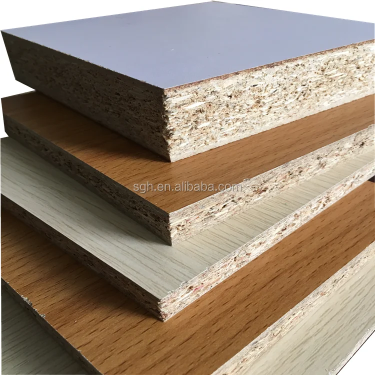 
best selling top quality melamine laminated particle board/cheap chipboard for furniture 