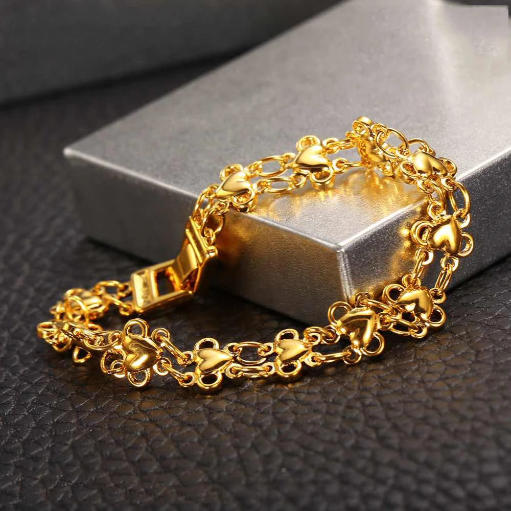 XL7027 xuping ювелирные изделия золотой браслет для