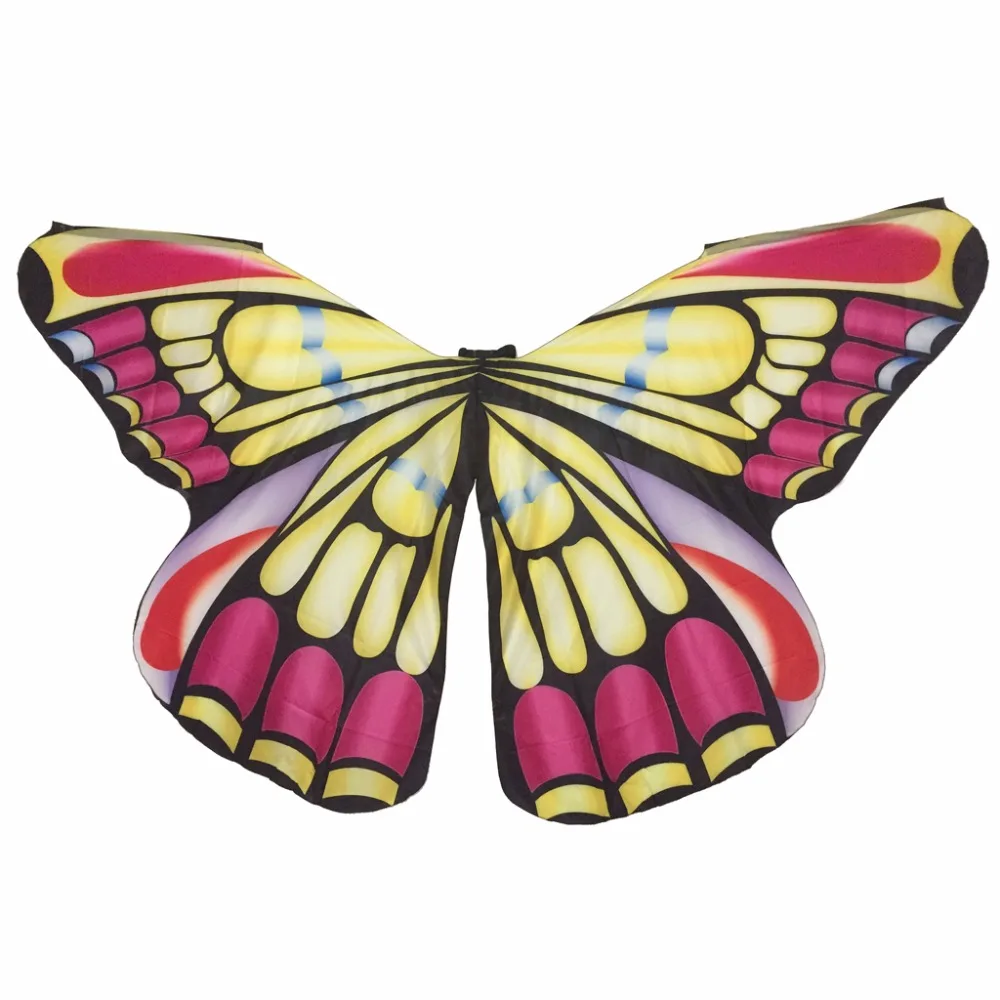 BestDance Lady Butterfly Belly Dance Costume Isis Wings Egyptian Dance Wear Props Wings+sticks