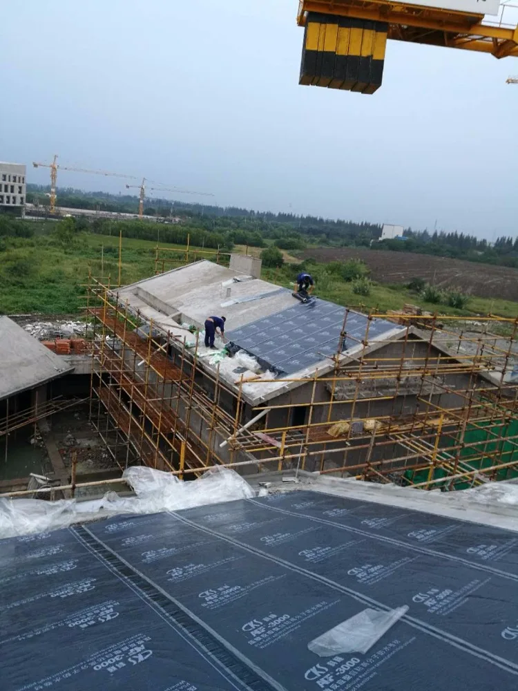 Bitumen polymer self adhesive underground waterproofing membrane