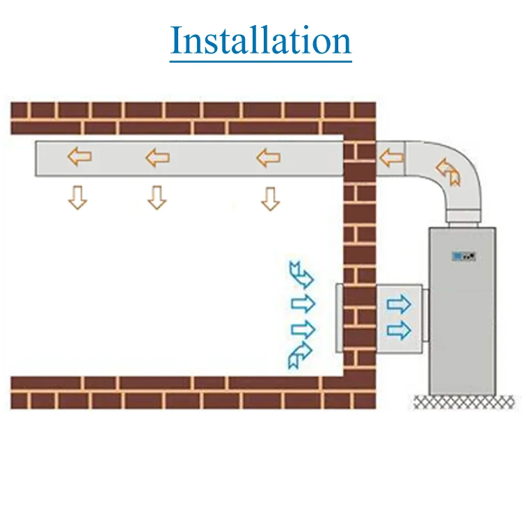 160L per day humidity reducer machine dehumidifier pool