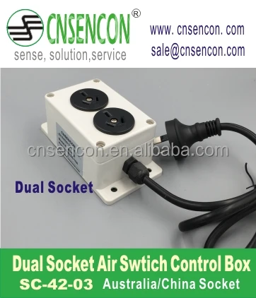 SAS16A/21A Alternative air switch for SPA and foot waste disposer