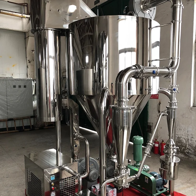 medical equipment of spray drying machine and centrifugal spray dryer used in pharma industry field lab spray dryer