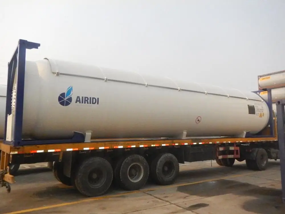 
T50 ASME standard LPG ISO tank container for propane and butane 