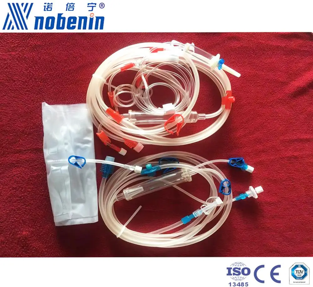 
disposable dialysis bloodlines and hemodialysis blood tube set 