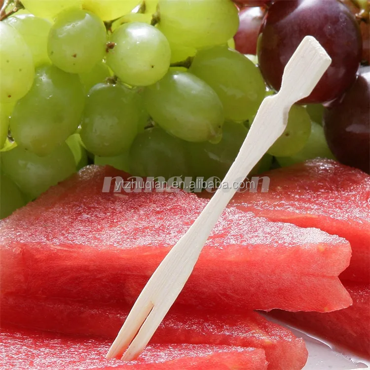 The most popular latest Reusable Bamboo fruit fork for food