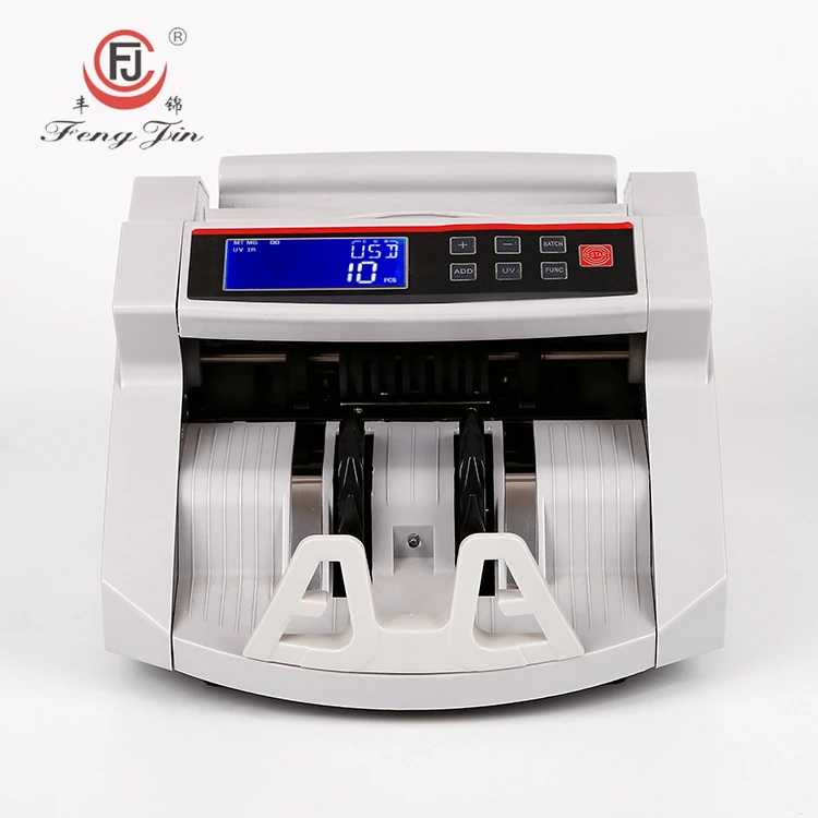 New Design Bank Money Counter Premium Money Counting Machine Counterfeit Detector