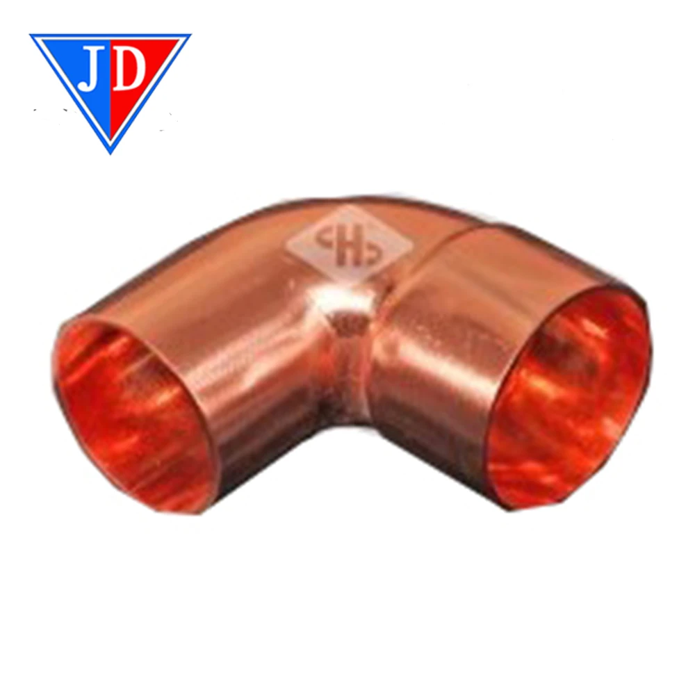 Pipe fitting 45 degree copper elbow