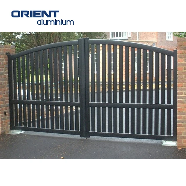 New Style Aluminium Modern Gate Indian House Main Gate Designs Iron Pipe Gate Designs for Home