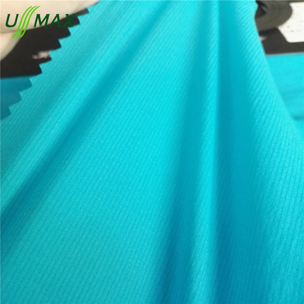10d 20d 30d Nylon Polyester ripstop Weft Stretch waterproof Fabric
