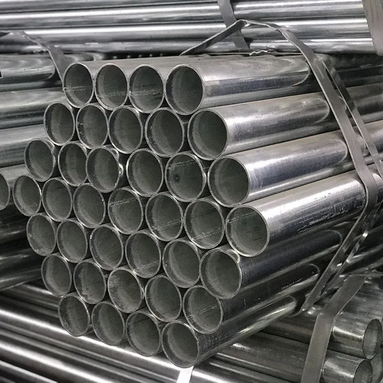 ASTM A53 A500 BS1387 Grade B Carbon Steel Pipe Galvanized
