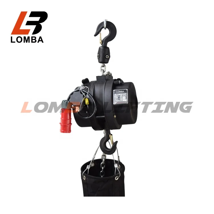 380 В, 60 Гц, 1 тонна, беспроводной пульт дистанционного управления, Электрический цепной подъемник, низкая цена