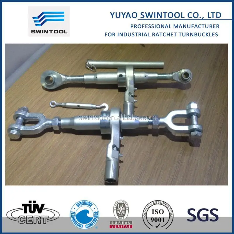 Stationary Compactor Ratchet Turnbuckle With Jaw Jaw From A Professional Manufacturer