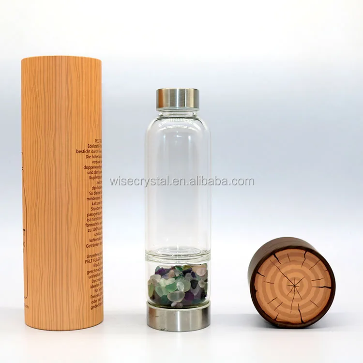 Best selling products crystal water bottle with exquisite carton