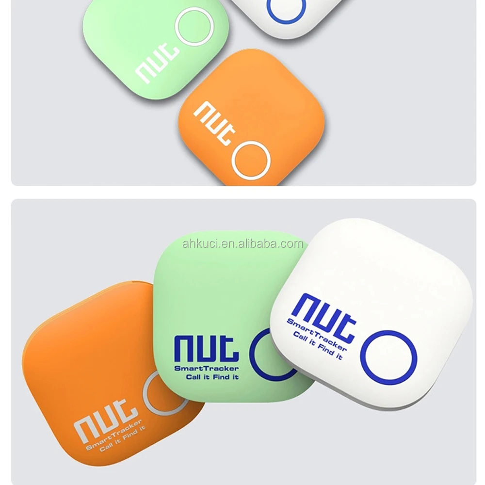White Wireless Original Nut 2 Tag Key smart Finder Smart tracker Tag Bag Wallet Locator Alarm Sensor Anti Lost for ios