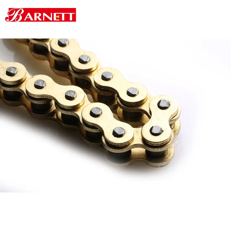 520 * 120 Motorcycle Drive Chain parts Heavy Duty Gold Chain 120 Links for Honda Yamaha Suzuki Kawasaki