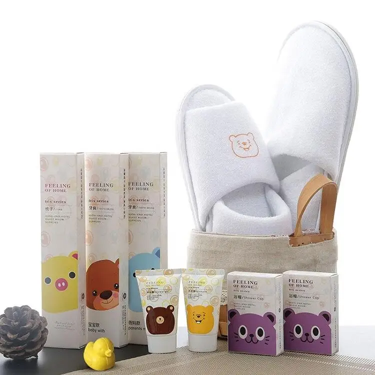 
 Экологичная бамбуковая картонная упаковочная коробка для зубных щеток для отеля  