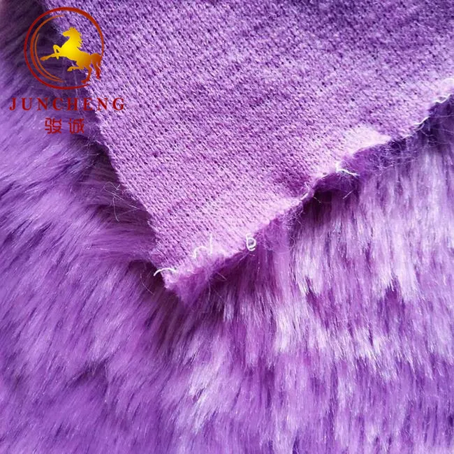 High pile fabric polyester fur fabric for garment and toy