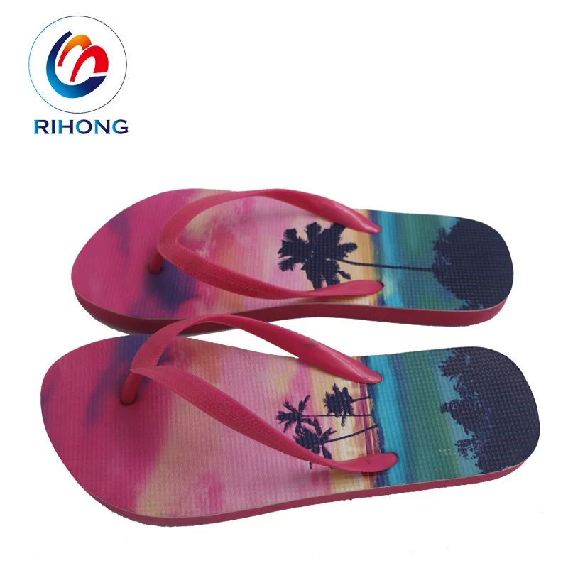 latest design original package custom leather rubber strap flip flop men male women palm slipper