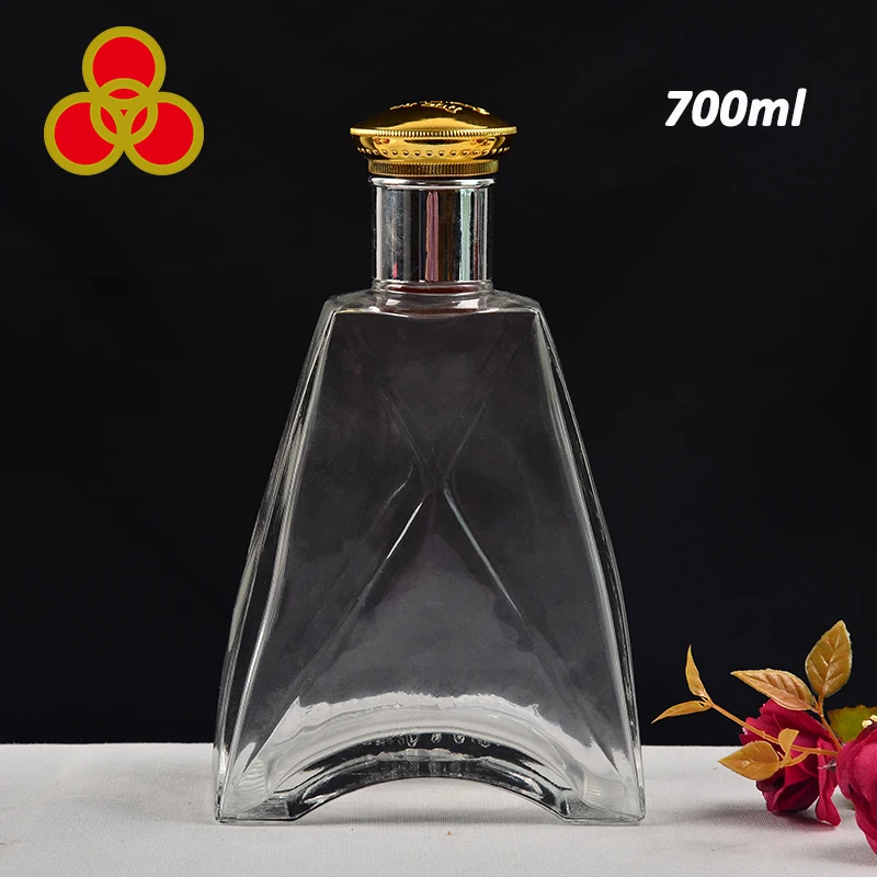Luxury XO/brandy glass bottle  bottle 700ml for sale