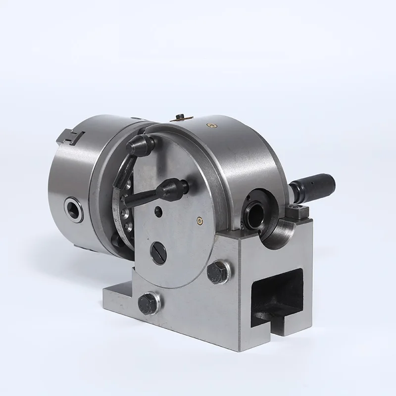 
Universal Dividing Head BS-0 5Inch 3 Jaw Chuck Dividing Head Set Precision Semi Universal Dividing Head 