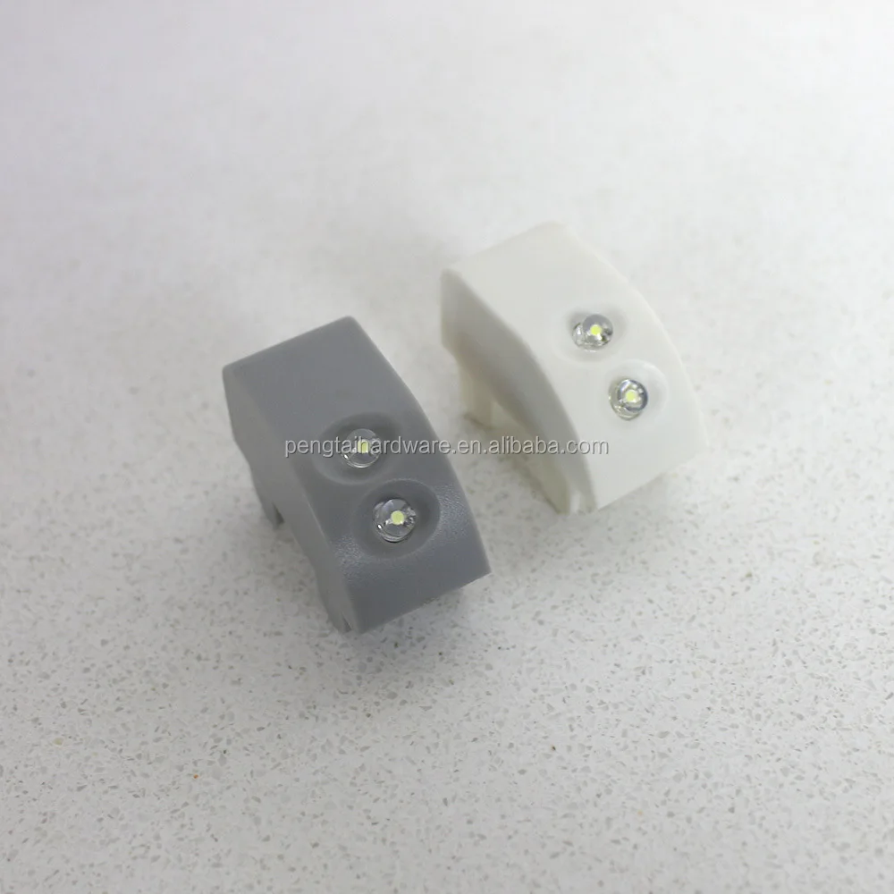 LED lighting hydraulic solf-closing hinge
