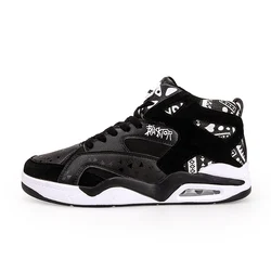 Высокие мужские спортивные ботинки для баскетбола, оригинальные мужские Воздушные баскетбольные ботинки, создайте собственные баскетбольные ботинки брендов