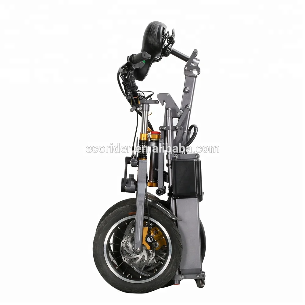 
EcoRider Fast Folding 14 Inch 48v Lithium Battery Electric Bicycle, 3 wheels motorcycle electric bike 