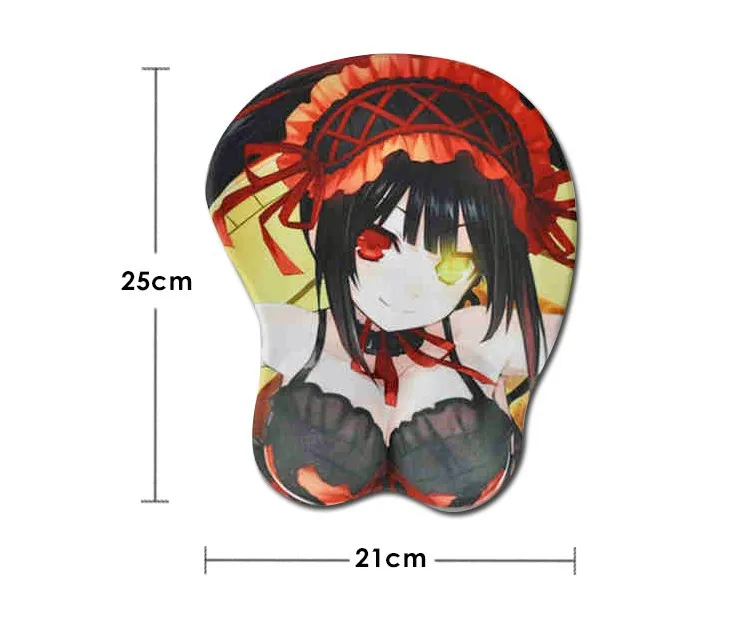Новый Mikasa акерман - атака на титане аниме эргономичный 3D коврик для мыши сексуальная задница запястий Oppai GZFONG MP10