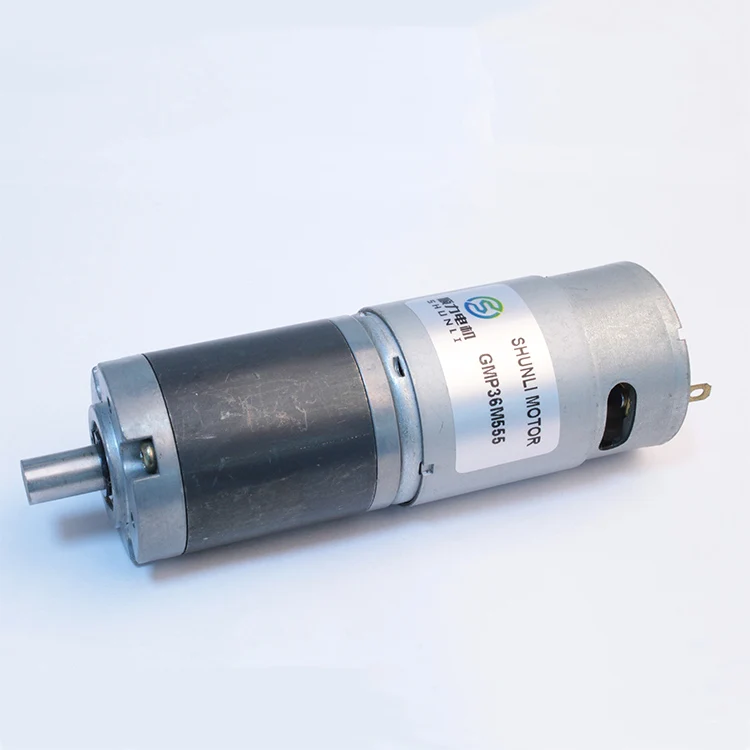 По индивидуальному заказу 12V GMP36-545PM 36 мм планетарный редукторный двигатель DC для бытовой техники офисное оборудование производитель