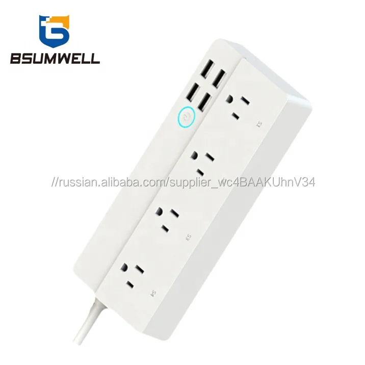 4AC 4USB 15A США Тип Мощность Полосы Wi Fi США башня usb с высокое качество и Лучшая цена