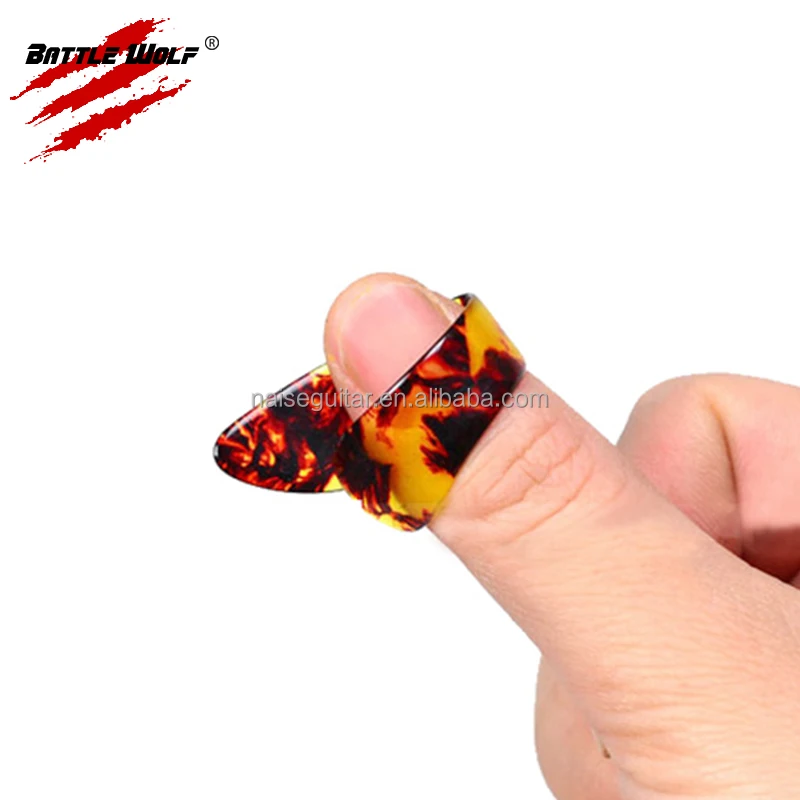 Heavy Thickness Guitar Pick Finger Thumb