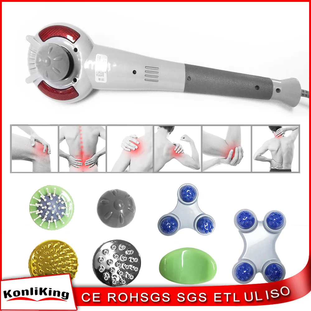 Private Label Accepted Powerful vibrating  Infared Heating  Electric massage hammer