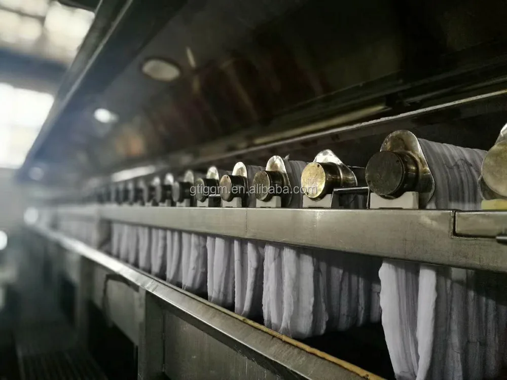 Высококачественная чесаная gassed мерсеризованная хлопчатобумажная пряжа