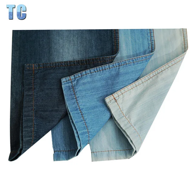 100% pct cotton 10-12 oz organic indigo Chambrary textile denim fabric to bangladesh